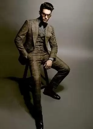 checkered suits