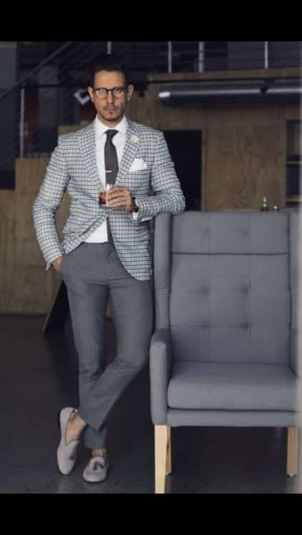 checkered suits