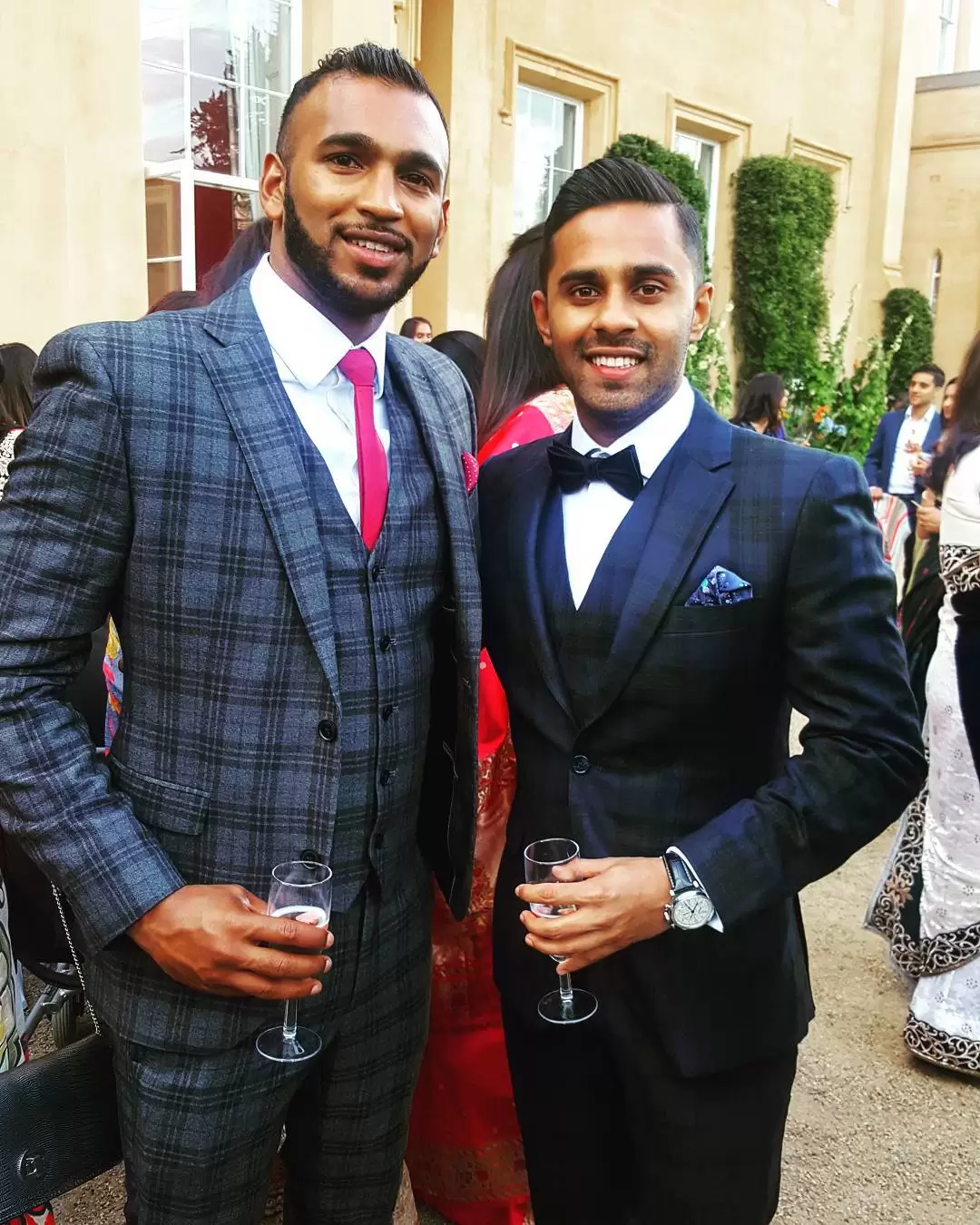 checkered suits