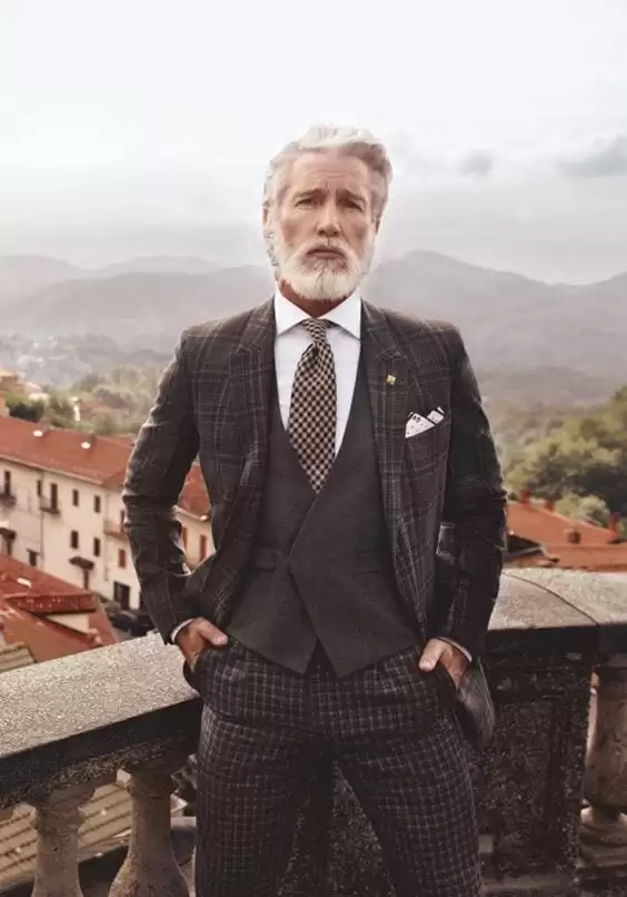 checkered suits