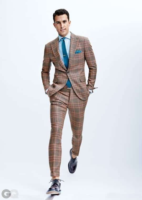 checkered suits 