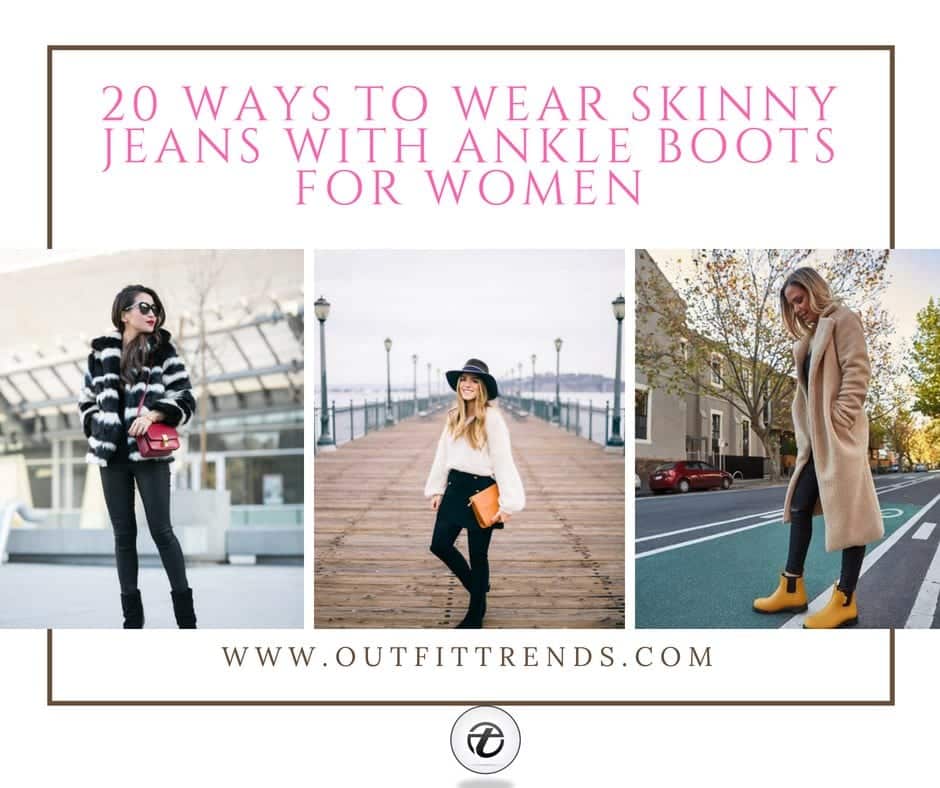 Jeans With Ankle Boots-20 Ways To Wear Denim With Ankle Boots