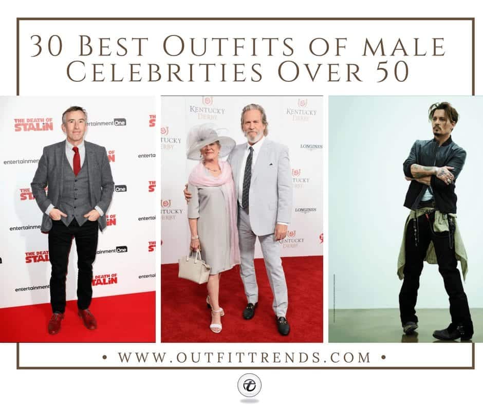 best Male celebrities outfit over 50