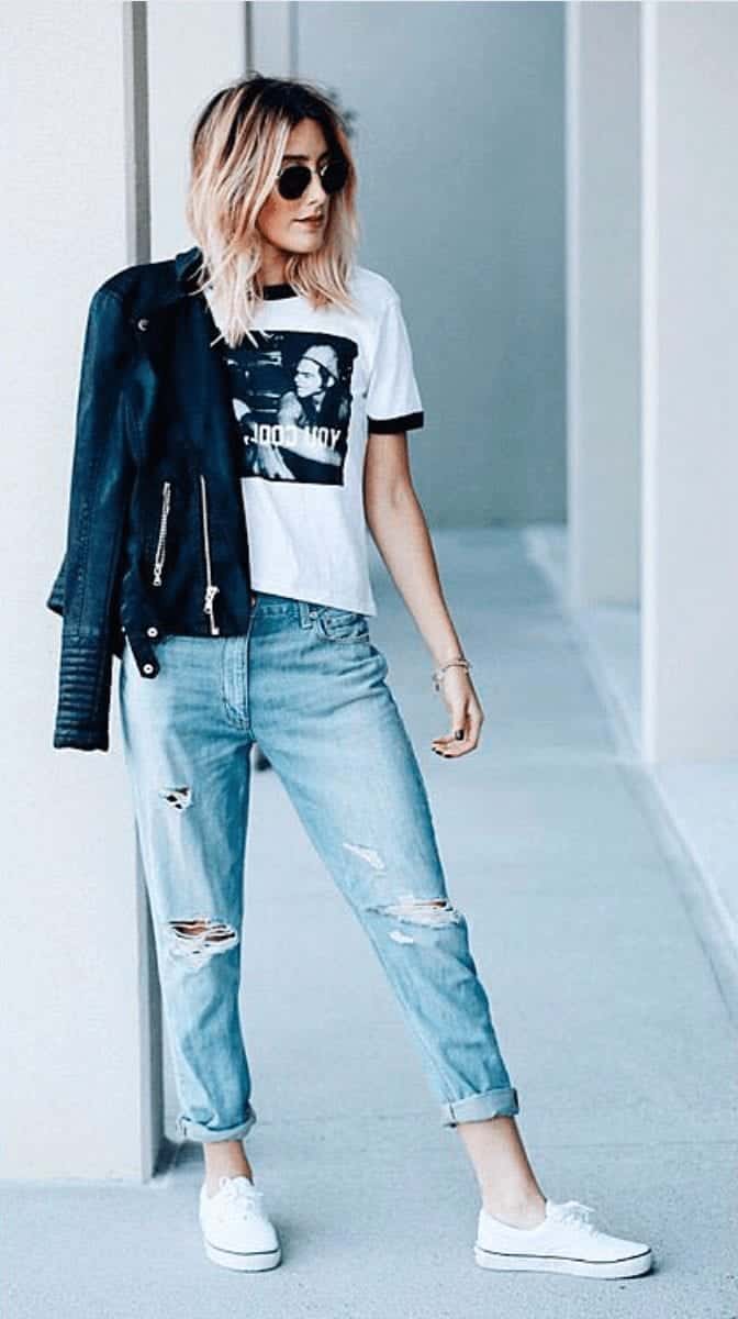 Outfits with Mom Jeans25 Chic Ideas How to wear Mom Jeans