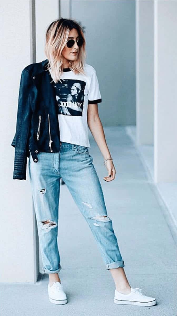 Outfits With Mom Jeans 25 Chic Ideas How To Wear Mom Jeans