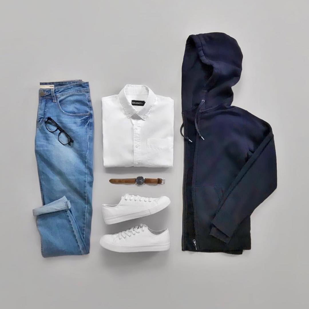 Winter jeans outfits for men (8)