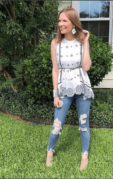 Summer Jeans Outfits for Girls 2018