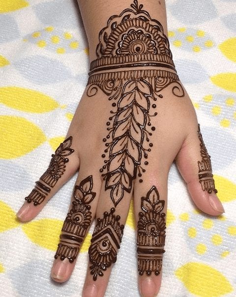 Jaipur Mehndi Designs (18)