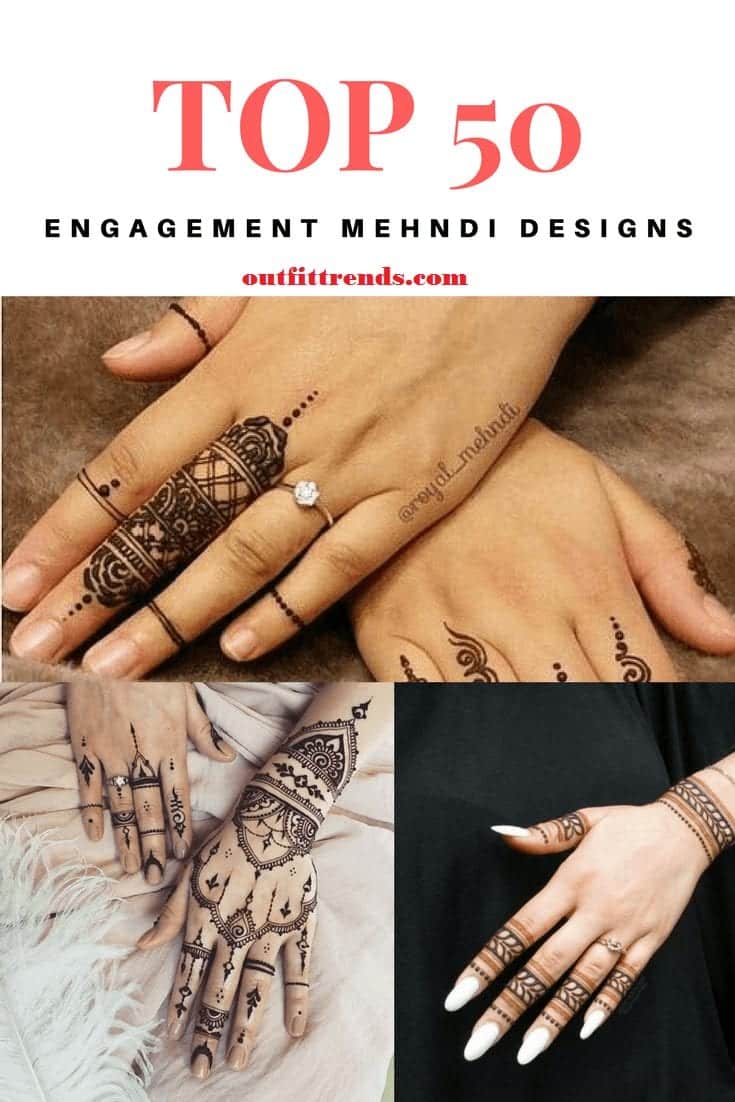 Top 50 Engagement Mehndi Designs That You Should Try