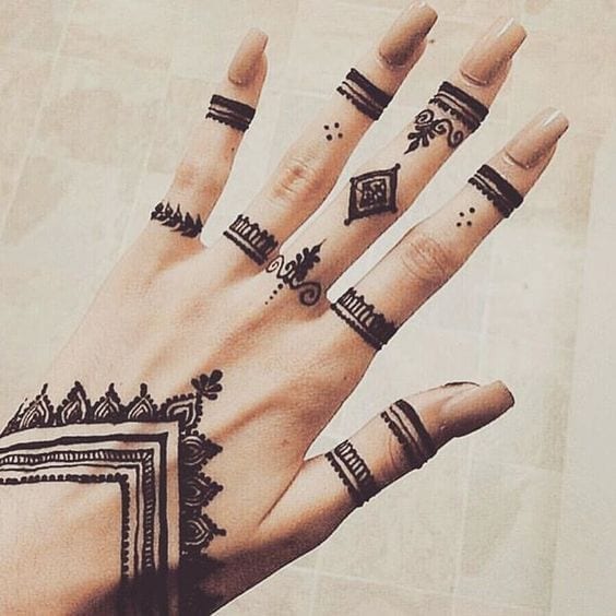 30 Most Popular Mehndi Tattoo Designs in 2019