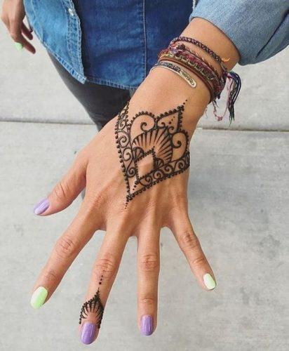 Most Popular Mehndi Tattoo Designs (11)