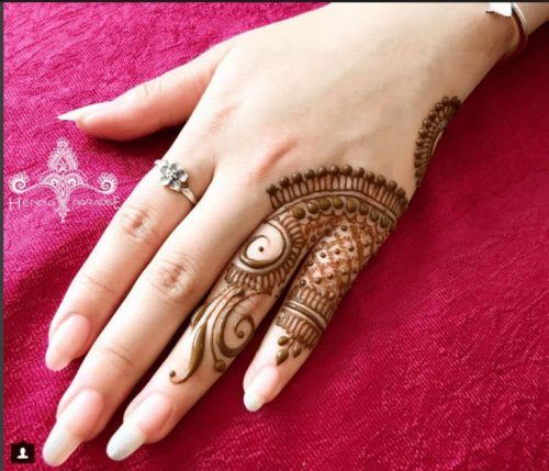 30+ Best Mehndi Designs for Fingers - Henna Finger Ideas