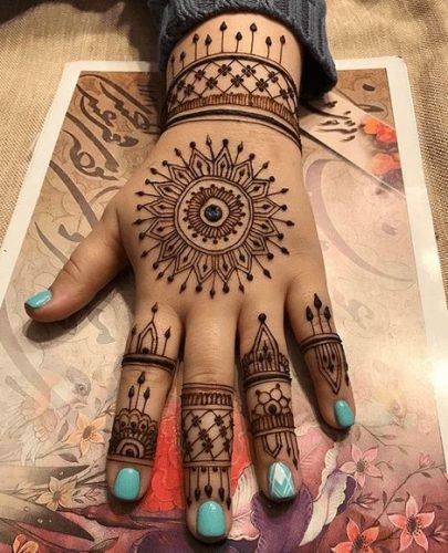 Marwari Mehndi Designs (30)