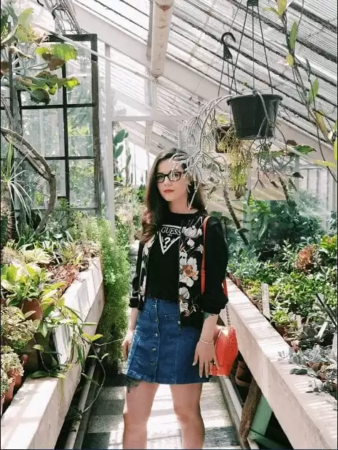 Outfit with Jeans Skirt