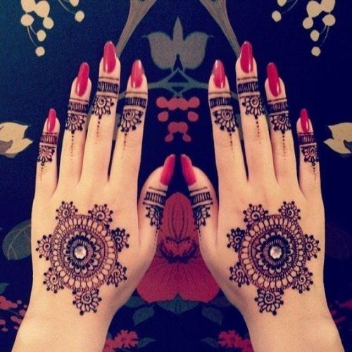 Round Mehndi Designs (15)