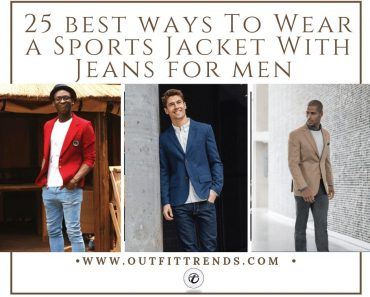 Sports Jacket With Jeans for Men
