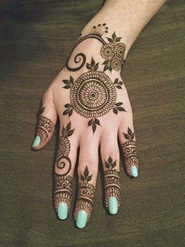 Round Mehndi Designs (33)