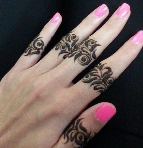 30+ Best Mehndi Designs for Fingers - Henna Finger Ideas