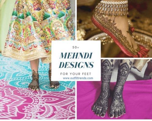Foot Henna Art - 50 Beautiful Mehndi Designs for Feet