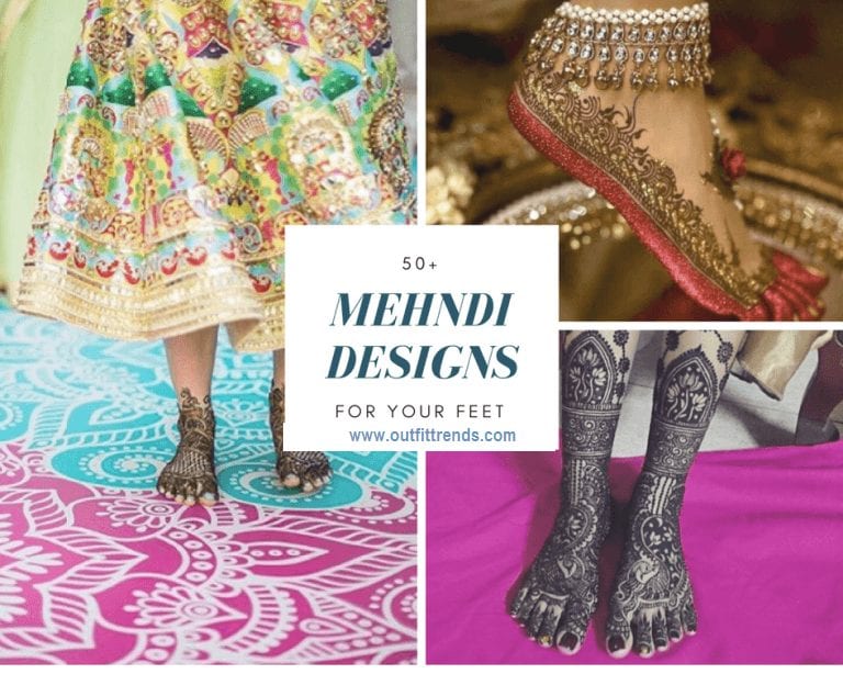 Foot Henna Art - 50 Beautiful Mehndi Designs for Feet