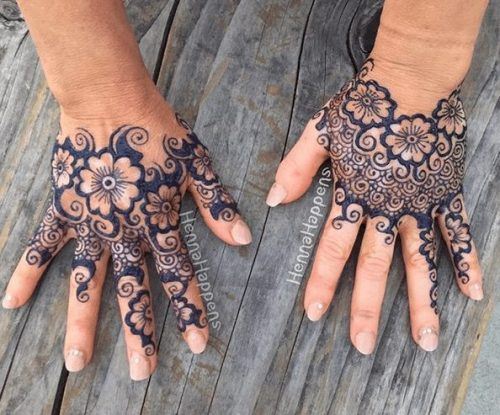 Best Floral Mehndi Designs (32)