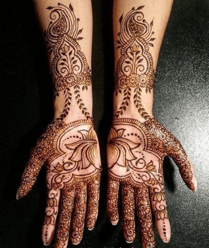 Best Floral Mehndi Designs (26)