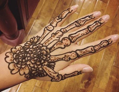 Best Floral Mehndi Designs (19)