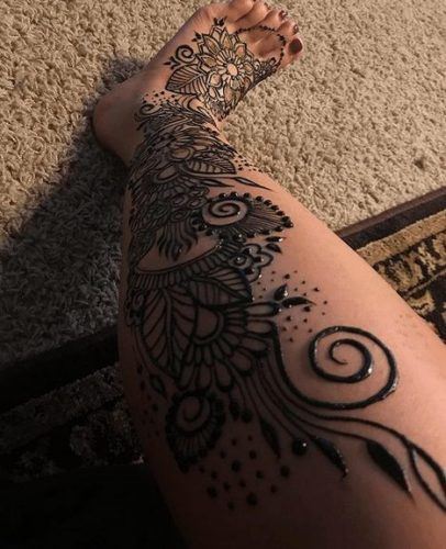 Best Floral Mehndi Designs (18)