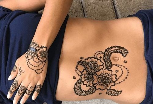 Best Floral Mehndi Designs (10)