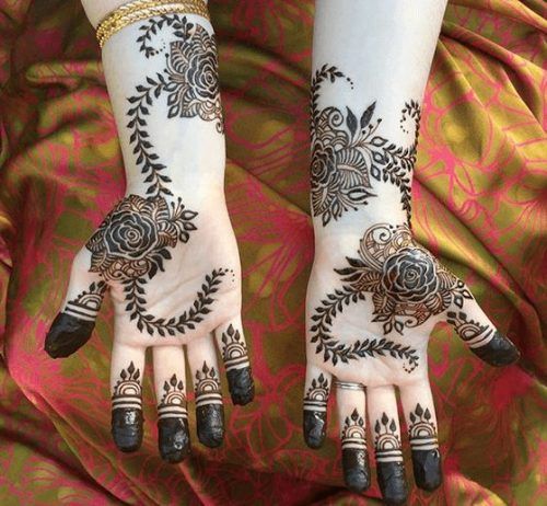 Best Floral Mehndi Designs with Step by Step Video Tutorial