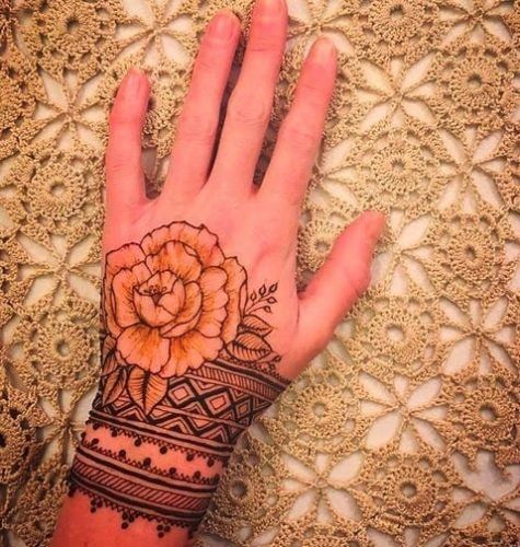 Best Floral Mehndi Designs (4)