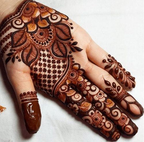 Best Floral Mehndi Designs (3)