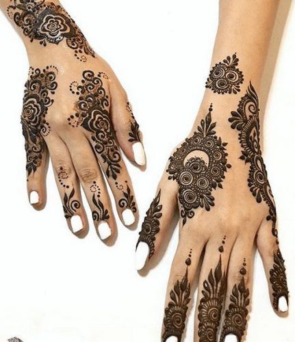 Best Floral Mehndi Designs (2)