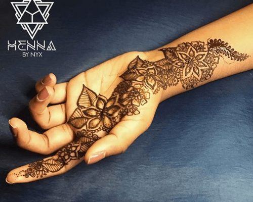 Best Floral Mehndi Designs with Step by Step Video Tutorial
