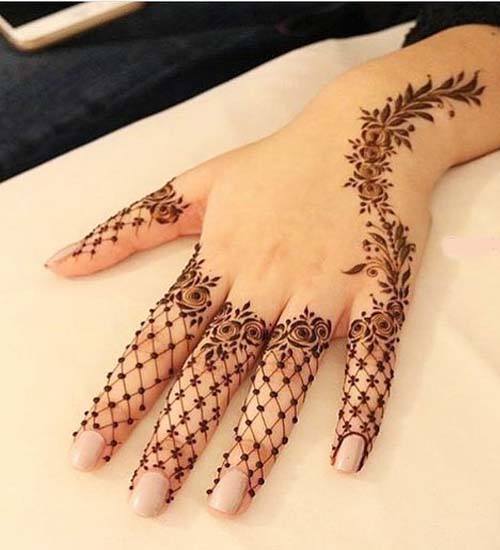 30+ Best Mehndi Designs for Fingers - Henna Finger Ideas