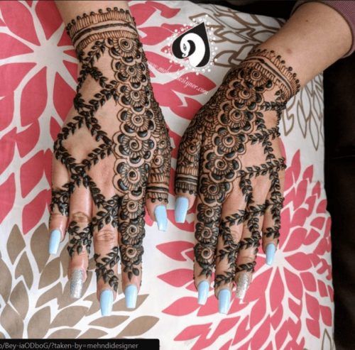 30+ Best Mehndi Designs for Fingers - Henna Finger Ideas