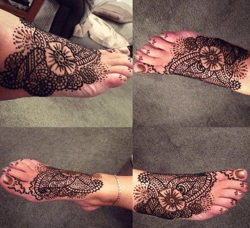 Beautiful Mehndi Designs for Feet (39)