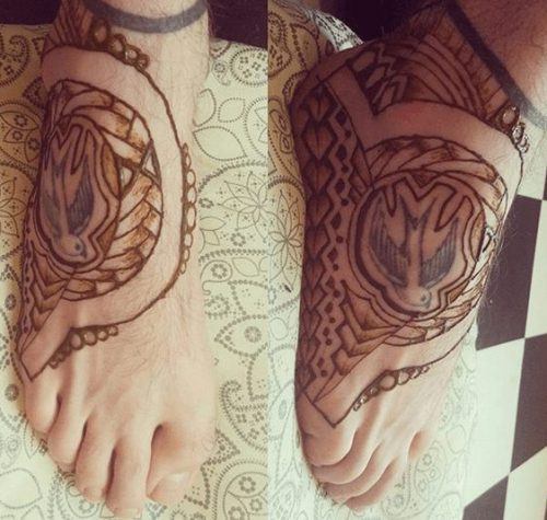 Foot Henna Art - 50 Beautiful Mehndi Designs for Feet