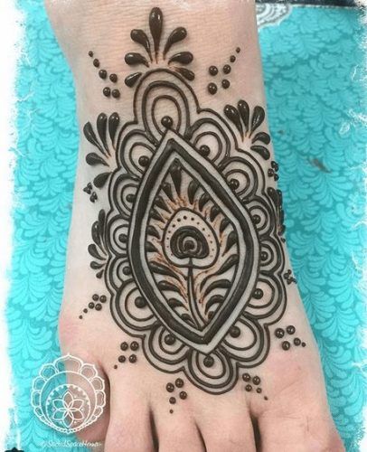 Foot Henna Art - 50 Beautiful Mehndi Designs for Feet