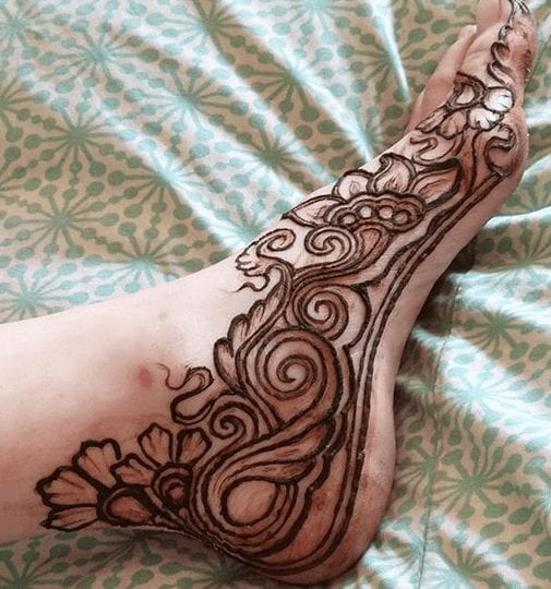 Foot Henna Art 50 Beautiful Mehndi Designs For Feet