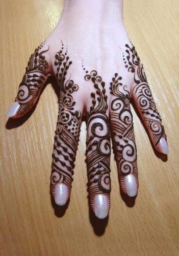 30+ Best Mehndi Designs for Fingers - Henna Finger Ideas