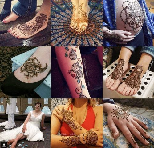 Types of Henna Art: Their Names with Pictures– Complete List