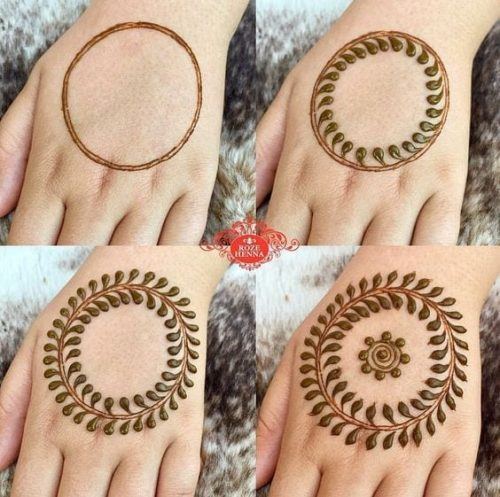 Round Mehndi Designs (19)