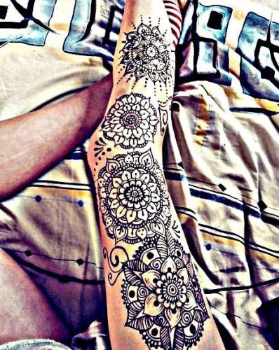 Best Leg Mehndi Designs (31)