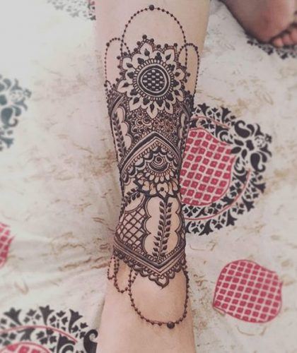 Best Leg Mehndi Designs (16)