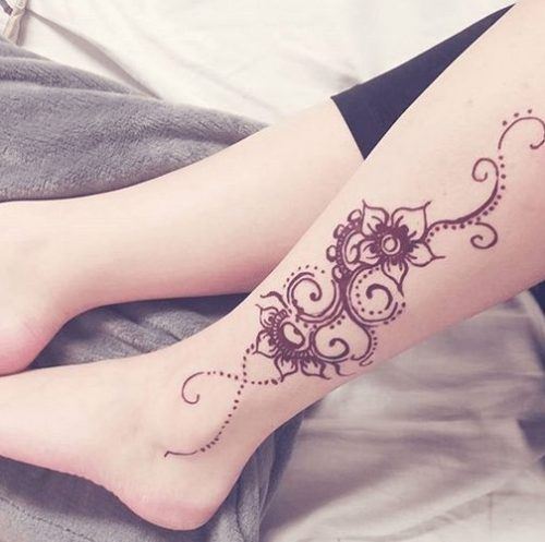 Best Leg Mehndi Designs- Our Top 30 Henna Designs for Legs