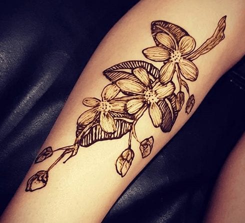 Best Leg Mehndi Designs (6)