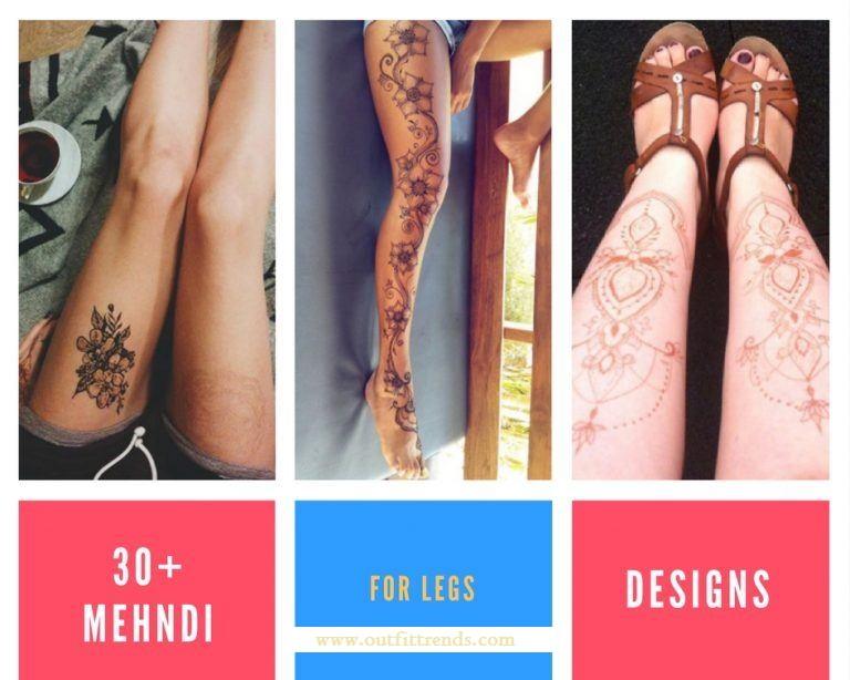 30 Leg Mehndi Design 2020 Simple Easy And New Mehandi Design Front Back
