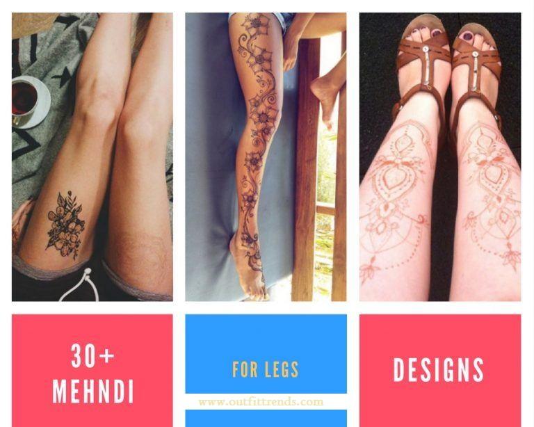 Best Leg Mehndi Designs- Our Top 30 Henna Designs for Legs