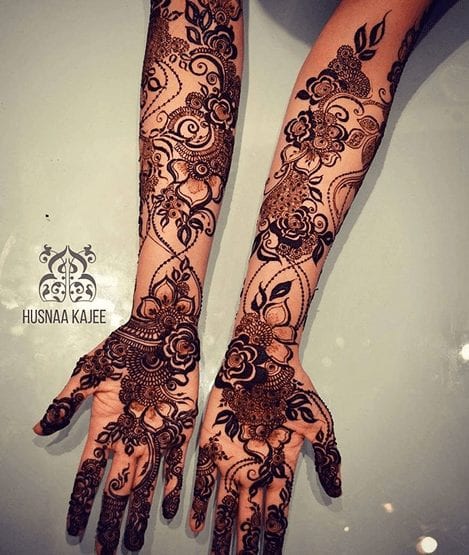 Mughlai Mehndi Designs (24)